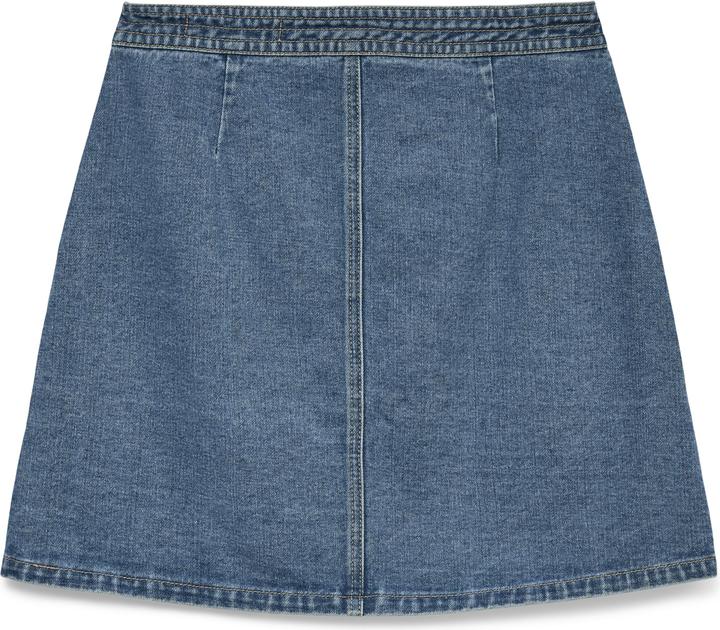 Produktbild Vero Moda Vmliza Mr Short Denim Wrap Skirt Ga Noos (S)