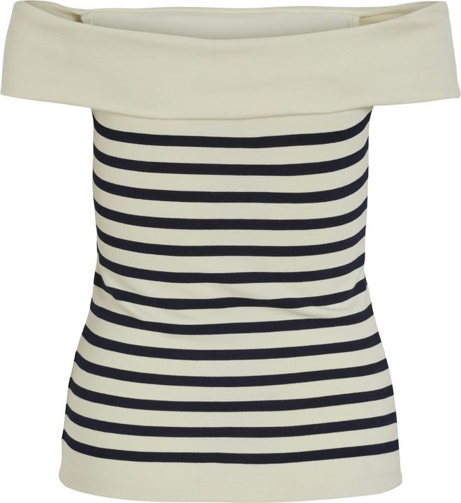 Image du produit Vila Top off shoulder rayé (XL)