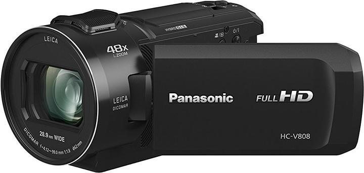 Actual product image Panasonic HC-V808EG-K (8.57 Mpx, 50p, 24 x)