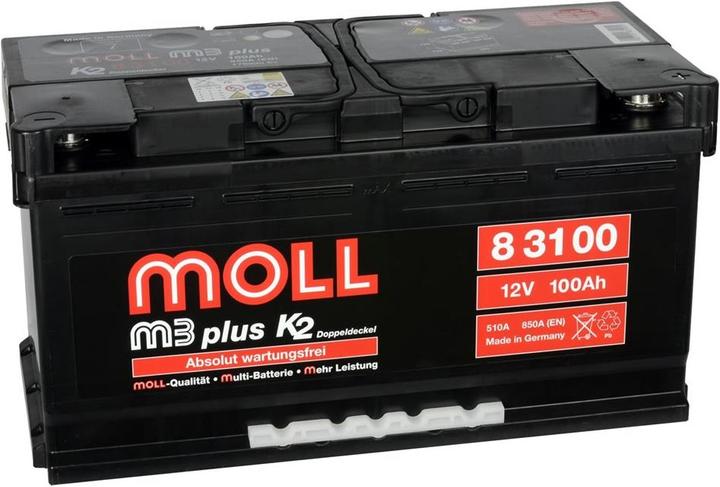 MOLL M3-Plus (12 V, 100 Ah, 850 A)