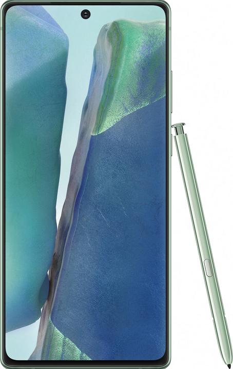 Produktbild Samsung Galaxy Note 20 5G EU (256 GB, Mystic Green, 6.70", Dual SIM, 12 Mpx, 5G)