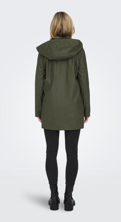 Produktbild Only Einfarbiger Regenjacke Regenmantel (L)