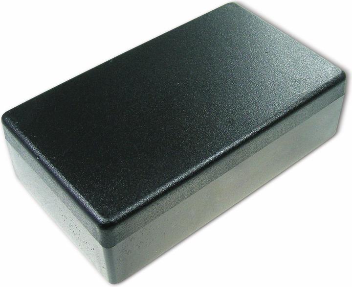 Kemo Plastic housing, G081N, 120x70x35 mm, thermoplastic/PS, black (Housing)