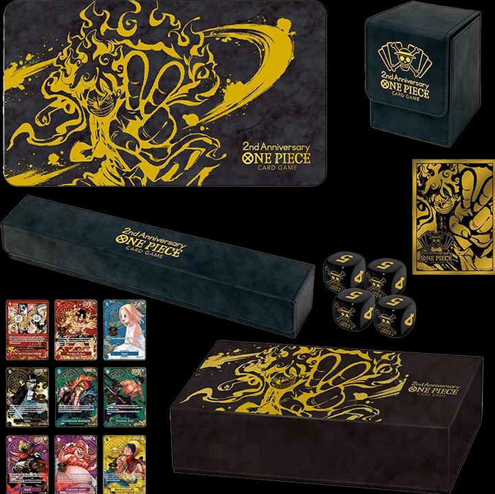 Actual product image One Piece Card Game - Japanese 2nd Anniversary Set (English, Booster Pack)