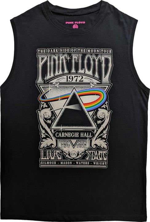 Image du produit Pink Floyd Débardeur en coton unisexe adulte Carnegie Hall Poster (M)