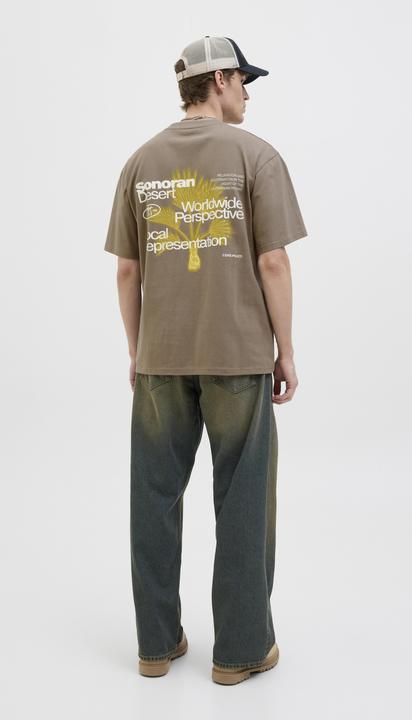 Image du produit Jack & Jones Gedruckt Rundhalsausschnitt T-shirt T-shirt (XXL)