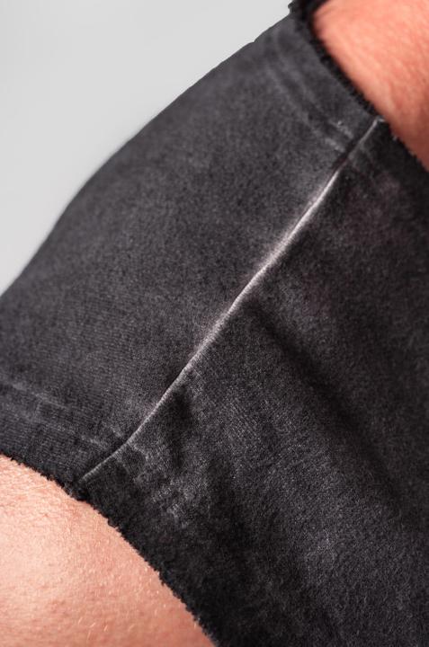 Produktbild Nebbia Washed-off Ärmelloser Hoodie Beastin 361 - black (L)