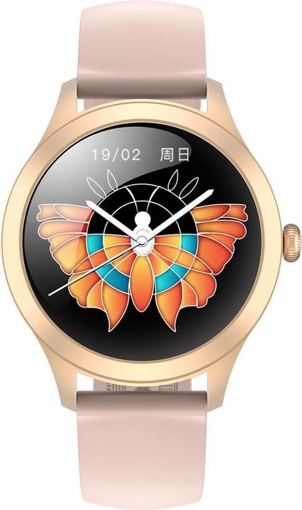 Actual product image Gino Rossi Damen-SMARTWATCH G.Rossi SW014G-3 Roségold, Silikonarmband