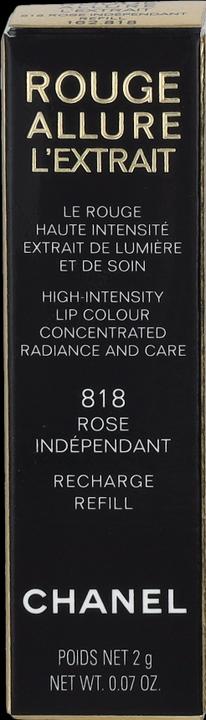 Produktbild Chanel Rouge Allure L'Extrait Recharge No 818 (818 Rose Indépendant)