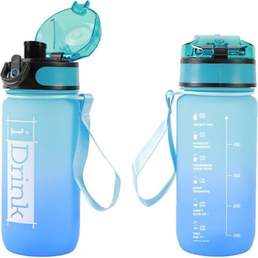 Actual product image Total Juggling I-Drink - Tritan Bottle - 500 ml. light blue and blue (ID2126) (0.50 l)