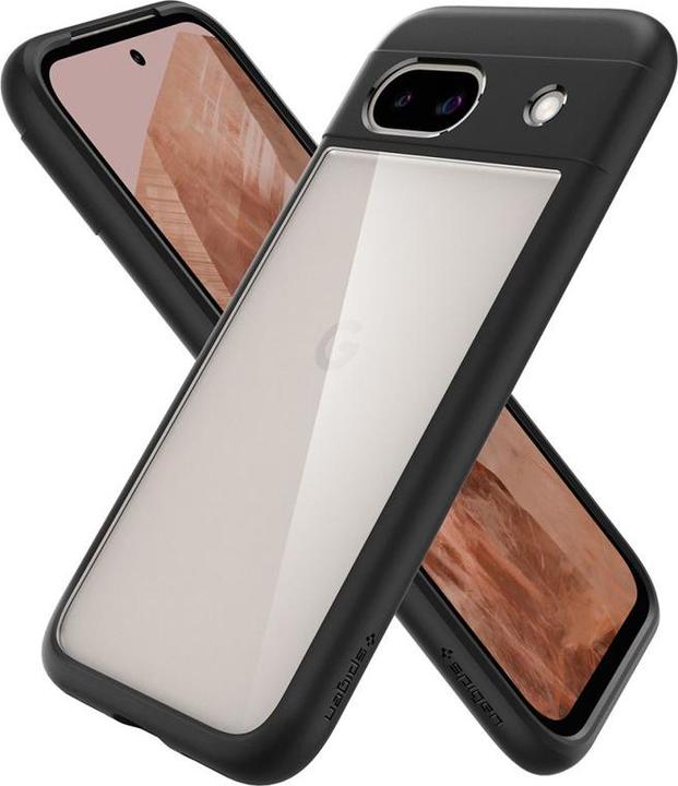Actual product image Spigen Ultra Hybrid Google Pixel 8a czarny/black ACS07262 (Google Pixel 8)