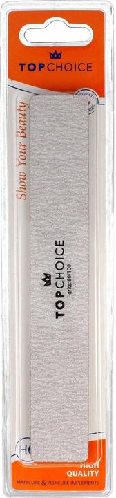 Produktbild TOP Choice 2-Funktions-Nagelfeile 80/100 rechteckig 18cm 1St.