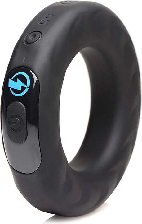 Immagine prodotto Zeus Elektrosex Anello per cazzo in silicone vibrante ed ESTIM con RC 45 mm (8 cm)