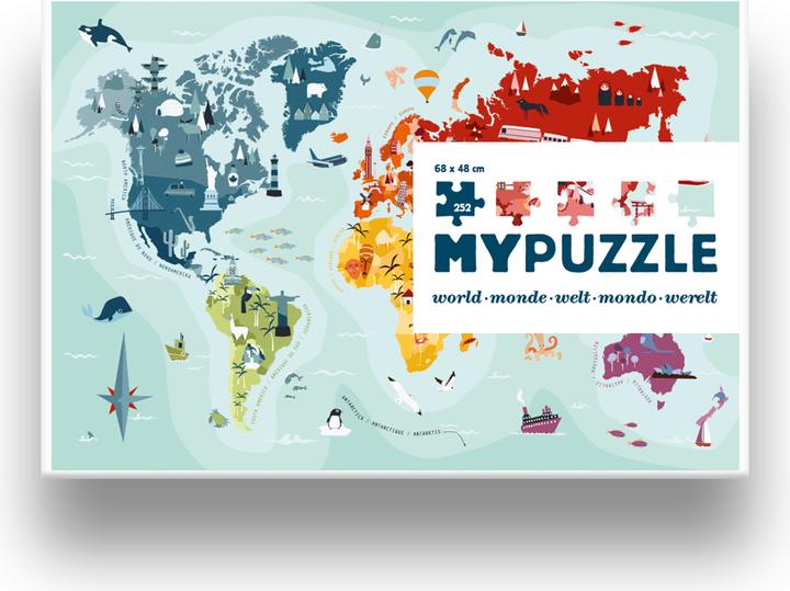 Image du produit Helvetiq Puzzle Mon Monde Puzzle (260 pièces)