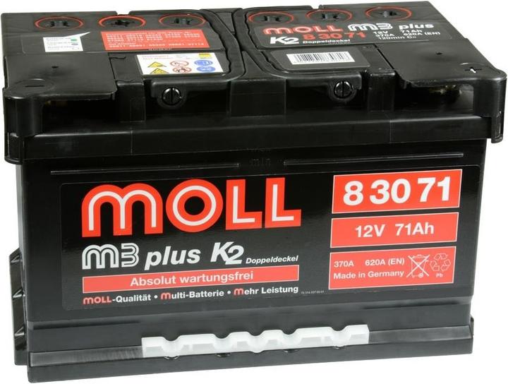 Produktbild MOLL M3-Plus (12 V, 71 Ah, 620 A)