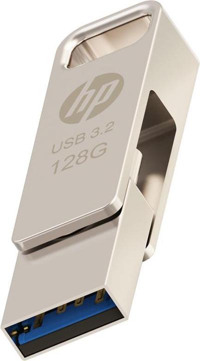 Produktbild PNY USB 3.2 HP 128GB X206C OTG TYPE-C METAL (128 GB, USB-A, USB-C)