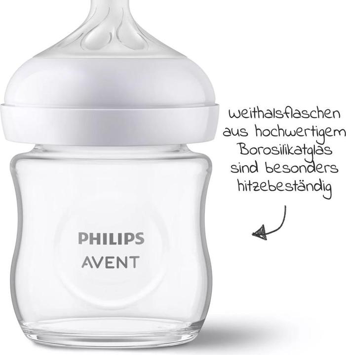 Actual product image Philips Avent Glass bottle (120 ml)