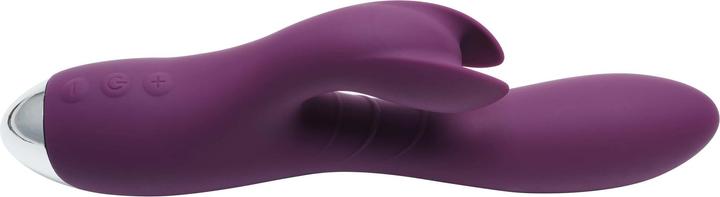 Actual product image Tracy's Dog Jade Rabbit Vibrator - Purple