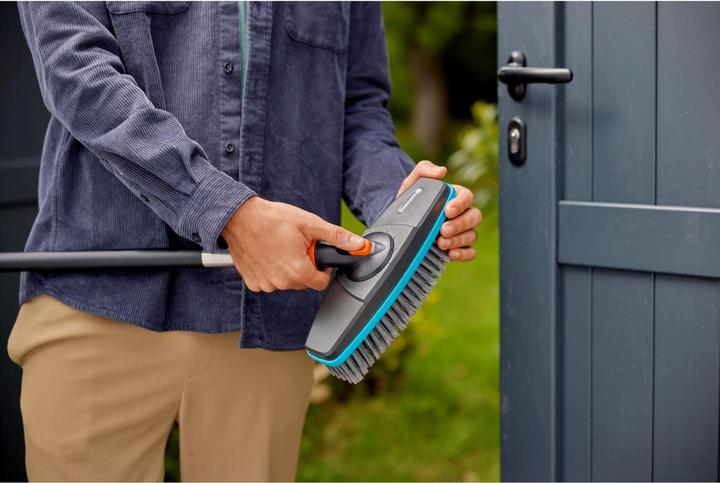 Actual product image Gardena Cleansystem handle brush