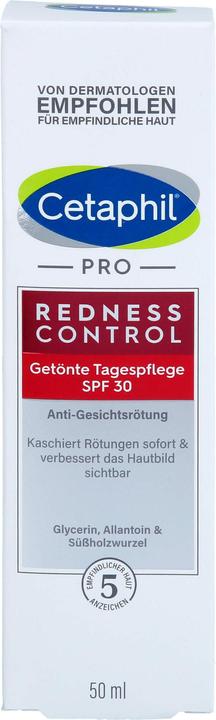 Produktbild Cetaphil Pro Redness Control getönte Tagespflege LSF30 (50 ml, Getönte Tagescreme, SPF 30)