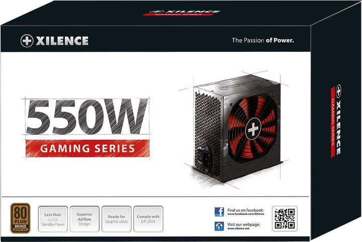 Produktbild Xilence XP550R10 Gaming Series 550W (550 W)