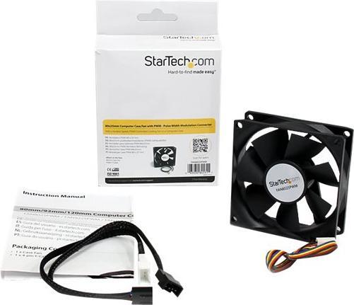 Image du produit StarTech 80x25mm Pwm Ventilateur De Boîtier D'Ordinateur (80 mm, 1 x)
