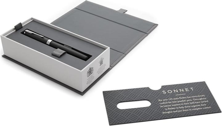 Immagine prodotto Parker Pen Sonetto (Argento, Nero, 1 x)