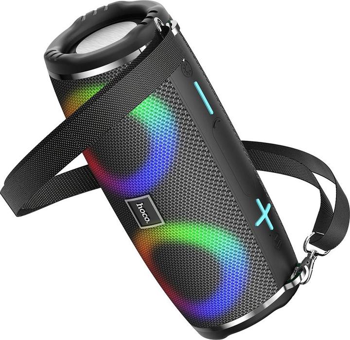 Actual product image Hoco - Wireless Speaker Sports (HC12) - Bluetooth 5.0, Shoulder Strap, 10W - Black