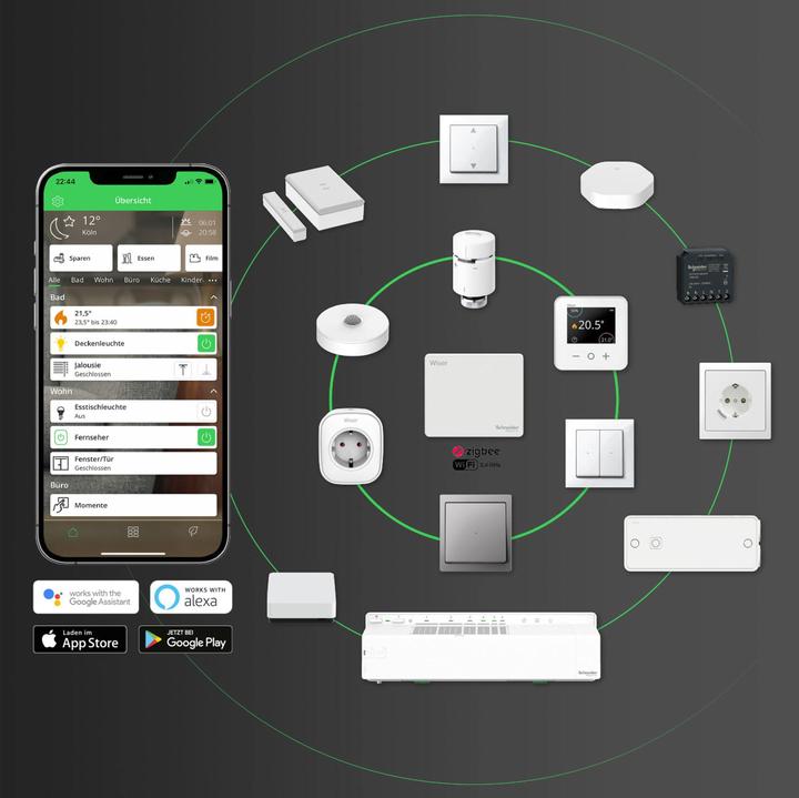 Image du produit Schneider Electric Wiser Capteur d'eau SCHNEIDER