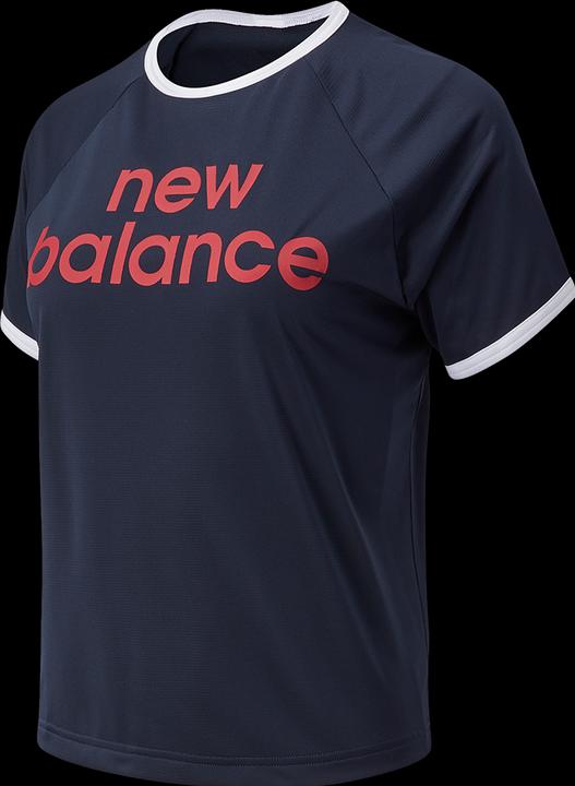 Actual product image New Balance W Achiever Graphic High Low Tee (S)