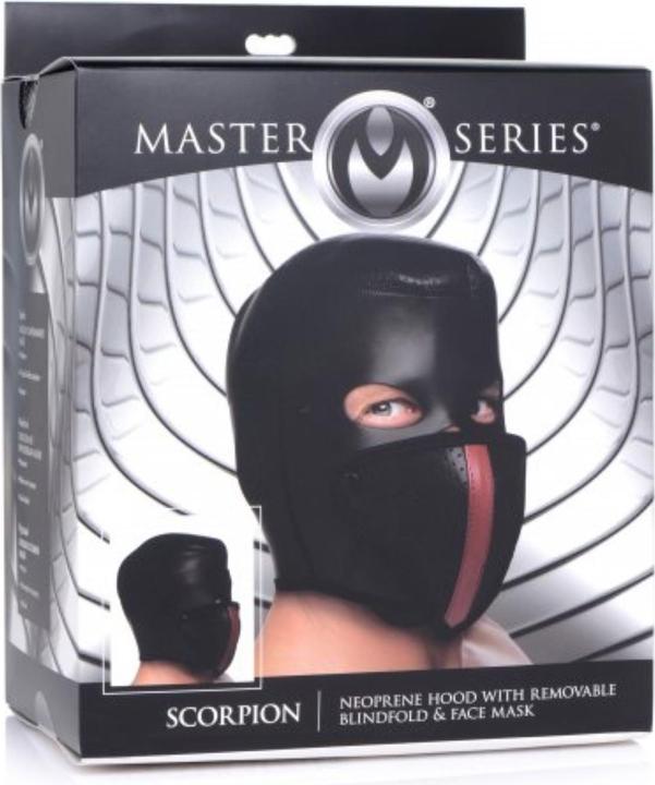 Produktbild Master Series ScorpionHood mit abnehmbarer Augenbinde und Mundteil