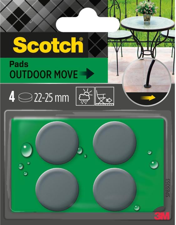 Image du produit Scotch Patins de meubles outdoor (4 pièce(s))