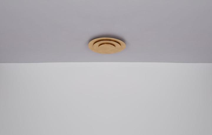 Produktbild Globo Deckenleuchte Metall Goldfarben, 1xled