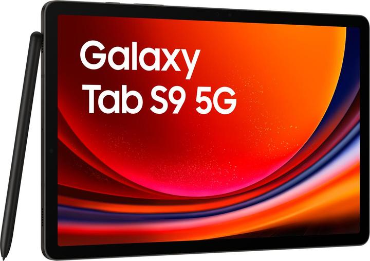 Image du produit Samsung Galaxy Tab S9 5G (5G, 11", 256 Go, Gris graphite)
