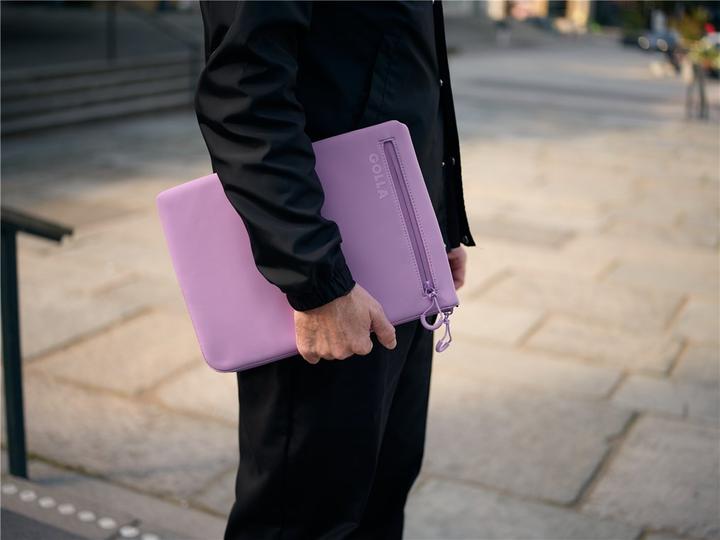 Actual product image Golla Laptop sleeve 13 inch, pastel lilac (13", Lenovo, HP, Apple, Dell, ASUS)