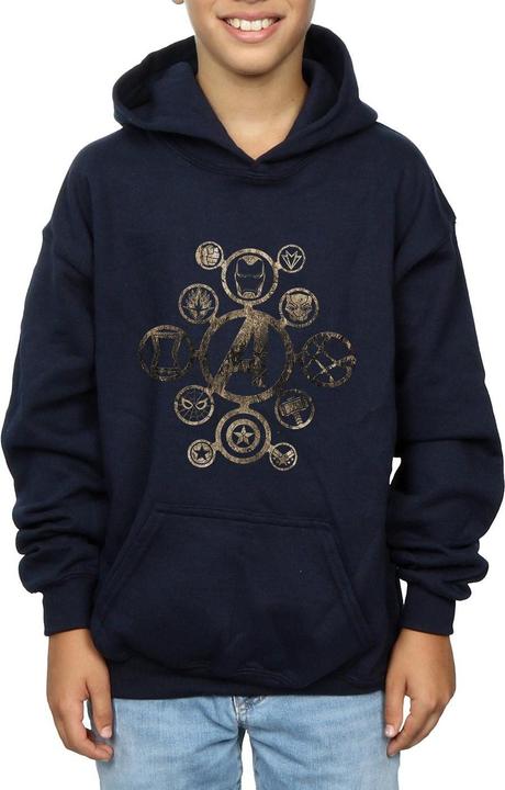 Image du produit - Sweat à capuche AVENGERS INFINITY WAR ICONS - Garçon (116)