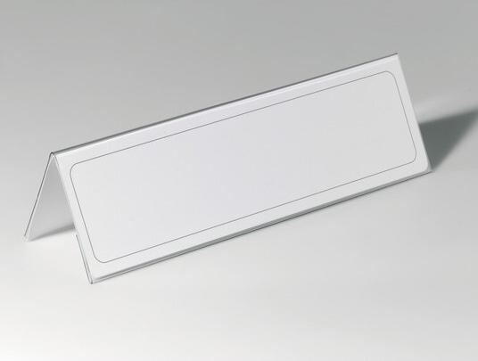 Actual product image Durable Table name plate made of rigid film