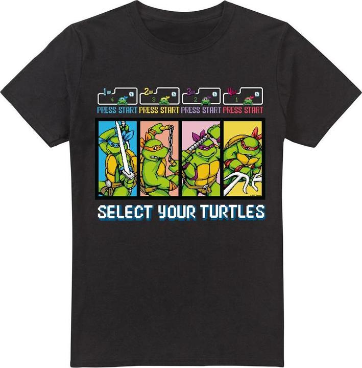 Image du produit Teenage Mutant NT - T-shirt SELECT YOUR TURTLES - Homme (M)