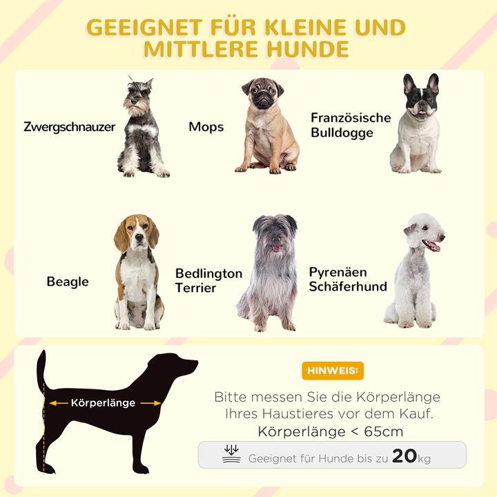 Actual product image PawHut Dog kennel with stairs (Dog house)