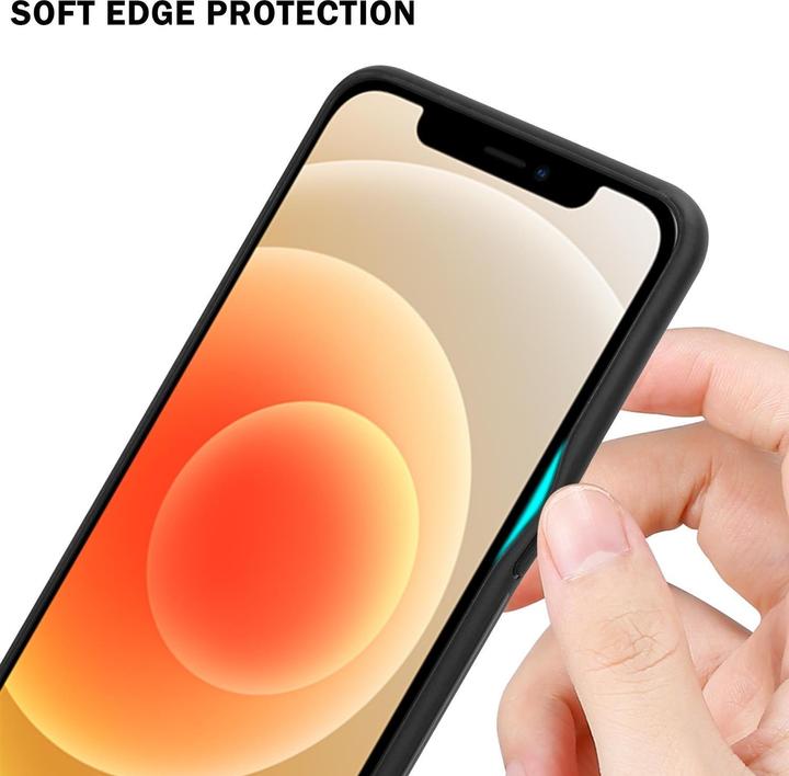 Actual product image Cadorabo TPU Striped Glass Cover (Apple iPhone 12 mini)