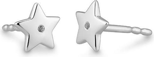 Produktbild Breuning Ohrschmuck - E.Safir Weiss (585, - Gold)