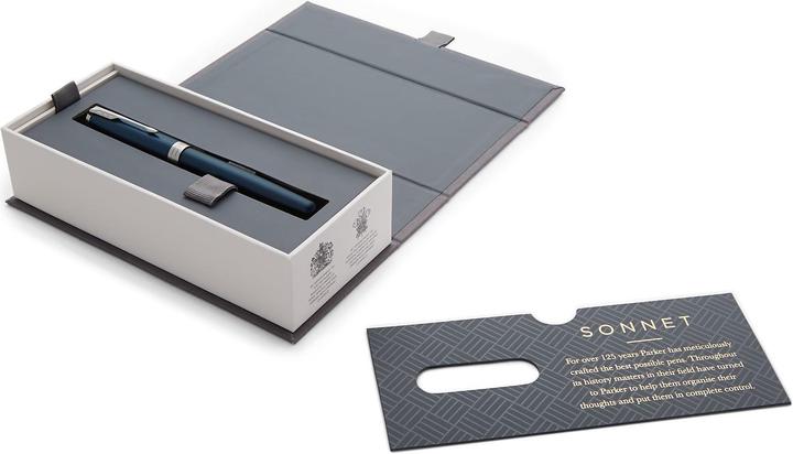 Produktbild Parker Pen Sonnet (Silber, Blue, 1 x)