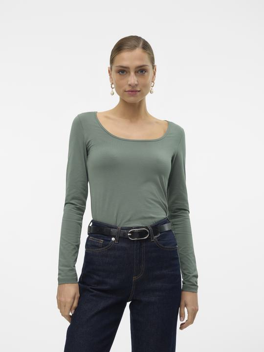 Image du produit Vero Moda Vmlulu Ls U-Neck Top Jrs Ga Noos (XS)