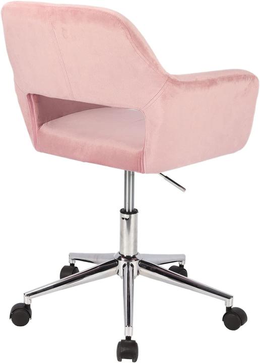 Produktbild Svita Schreibtischstuhl samt rosa