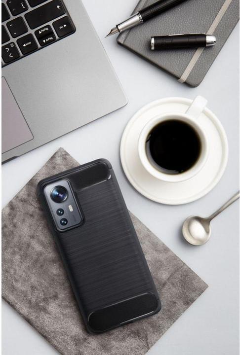 Immagine prodotto Partner Telecom Other OEM CARBON case for HUAWEI P Smart 2019 black (Huawei P Smart+ (2019))