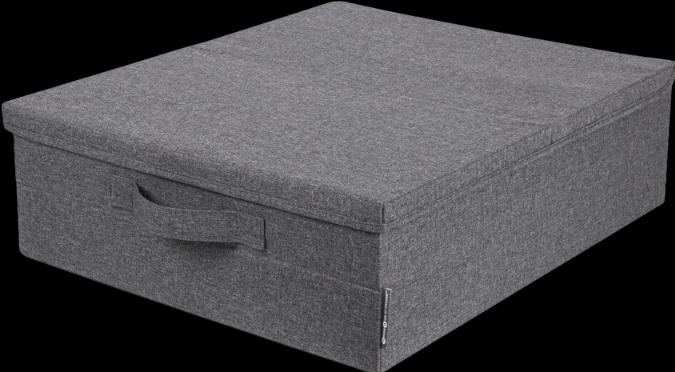 Actual product image Bigso SOFT Grey - Underbed storage (40 x 30 x 22 cm, 26.40 l)