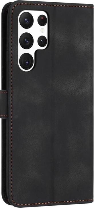 Actual product image Cover-Discount Wildleder Look Etui im Vintage Design (Samsung Galaxy S25 Ultra)