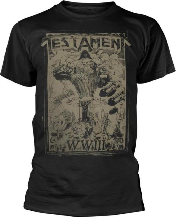 Immagine prodotto Testament WWIII Europe 2020 Tour Maglietta Adulto Unisex (S)