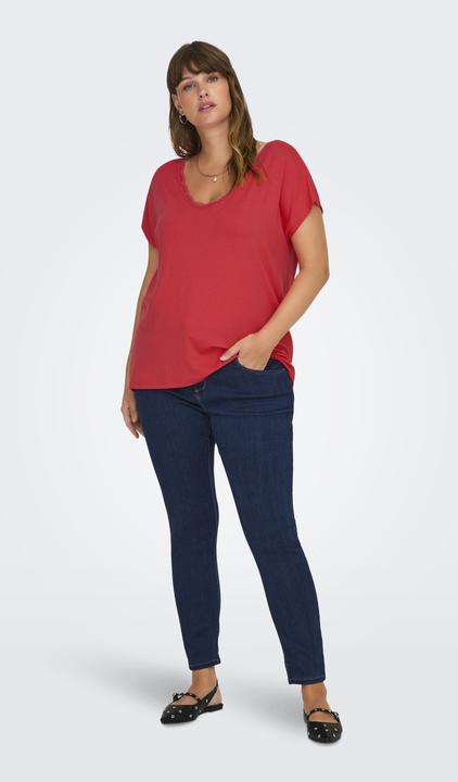 Image du produit Only Coupe normale Top col V Curve Top (XL)