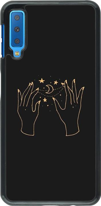 Produktbild PhoneLook Hülle Grey magic hands (Samsung Galaxy A7)